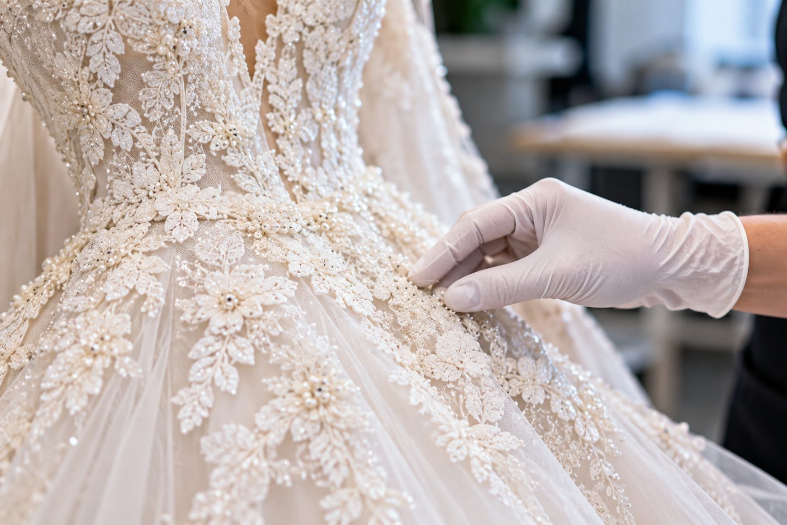 Wedding Dress Steaming